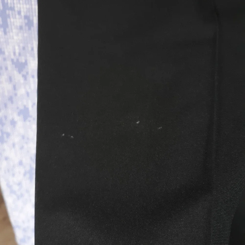 Byron British Style Dress Pants Mens 36 x 32 Black Performance Polyester